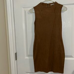 Chloe brown dress